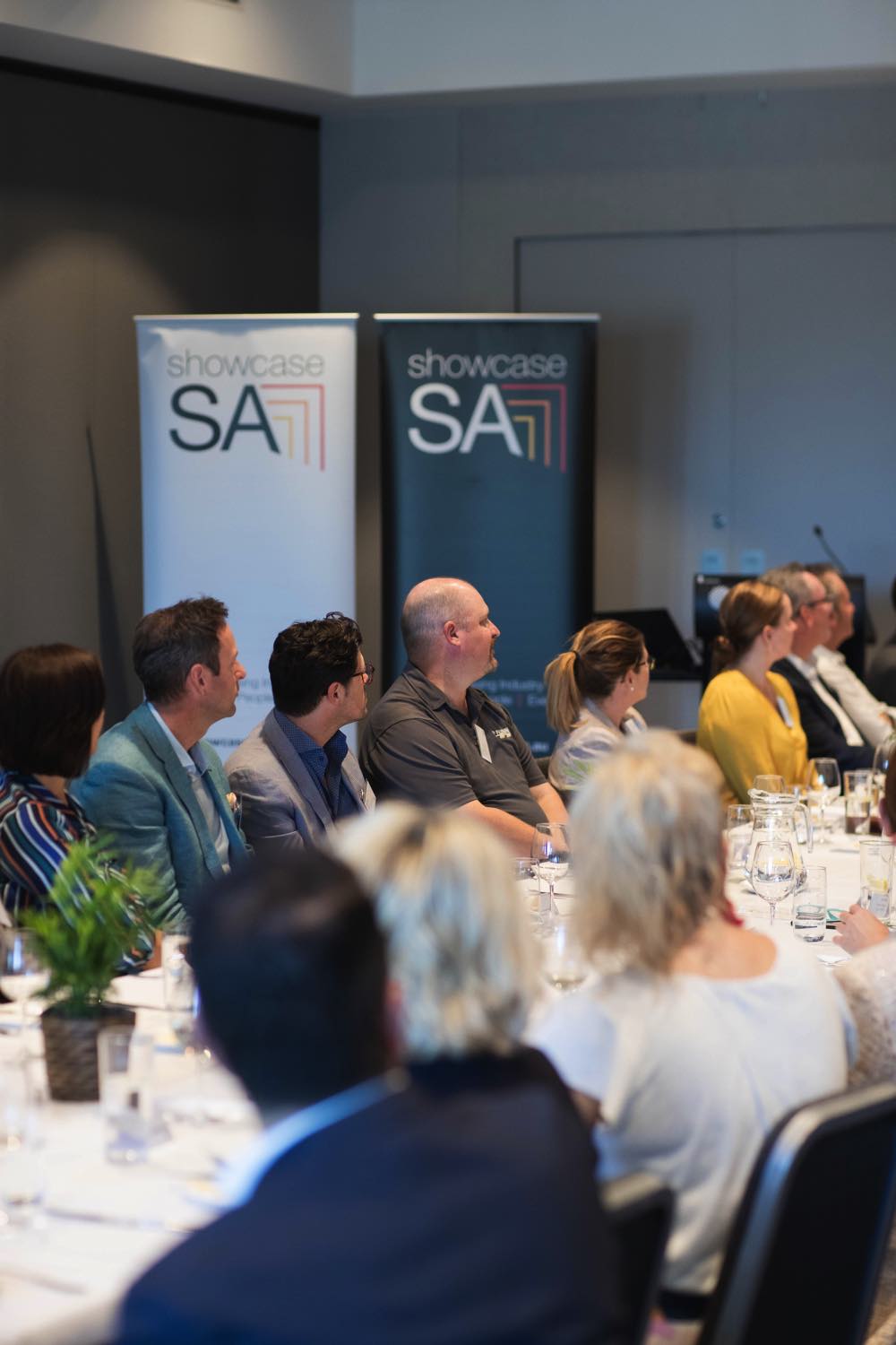 Showcase SA Straight Talking lunch with Brent Hill, SA Tourism Commission (pic: Matthew Kroker Photography)
