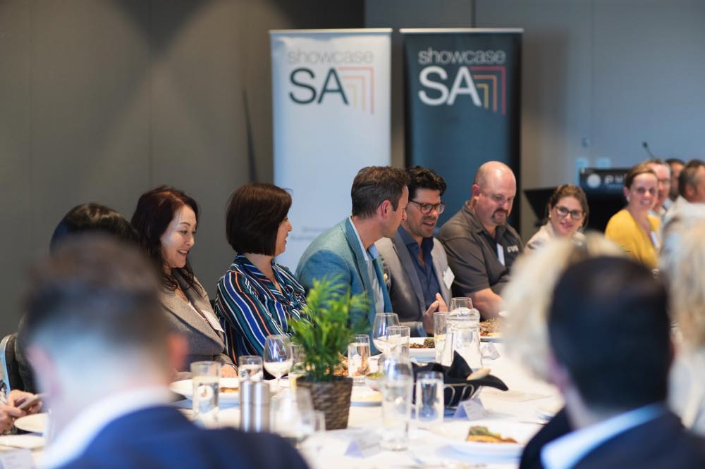 Showcase SA Straight Talking lunch with Brent Hill, SA Tourism Commission (pic: Matthew Kroker Photography)