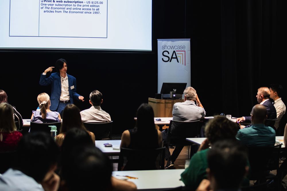 Showcase SA Masterclass with Binh Nguyen on Marketing Psychology: Understanding The Laws Of Human Behaviour at MOD UniSA (pic: Matthew Kroker photography)