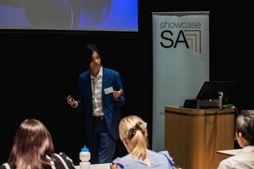 Showcase SA Masterclass with Binh Nguyen on Marketing Psychology: Understanding The Laws Of Human Behaviour at MOD UniSA (pic: Matthew Kroker photography)