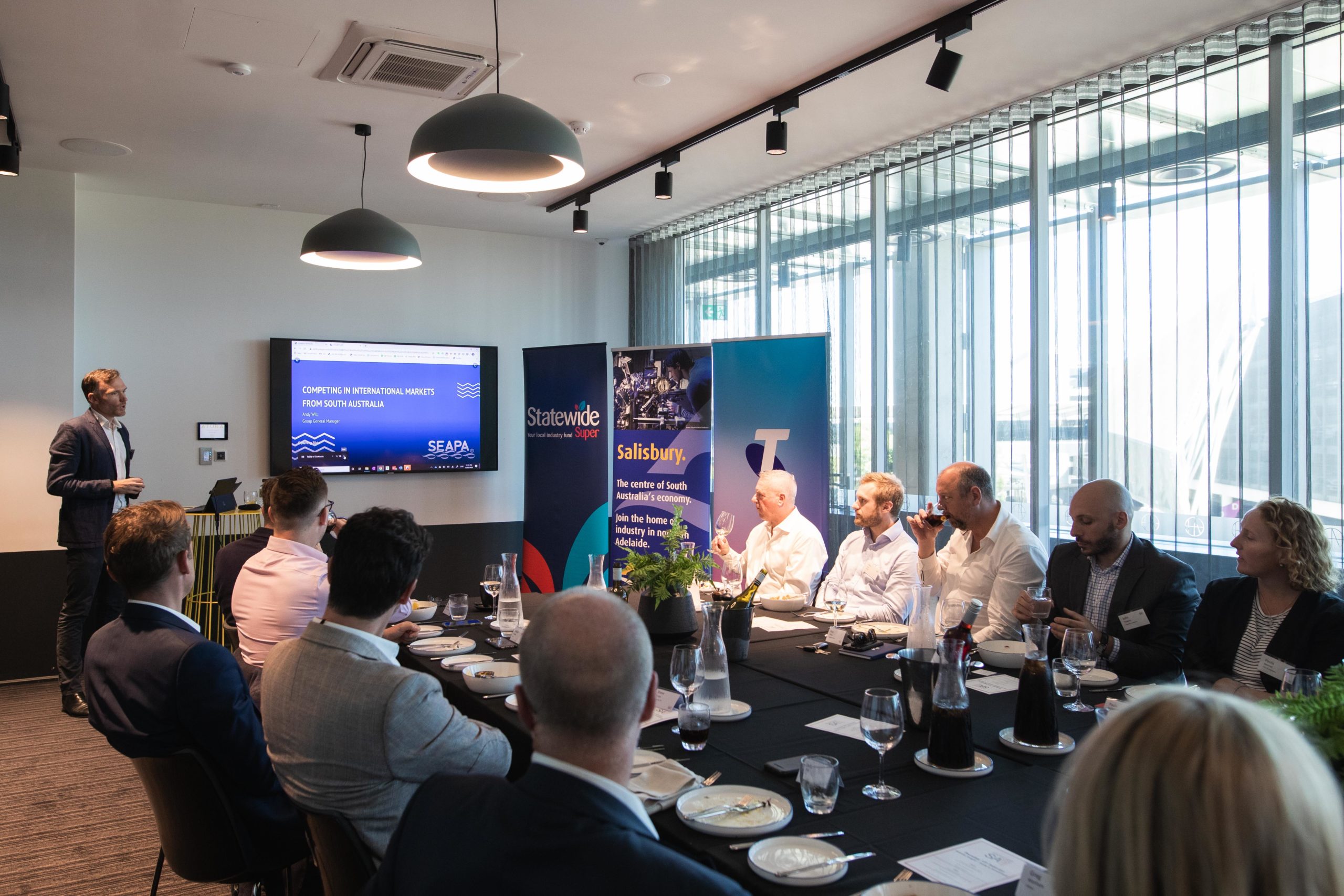 Showcase SA Industry Insights at Atura Adelaide Airport with Andy Will (pic: Matthew Kroker)