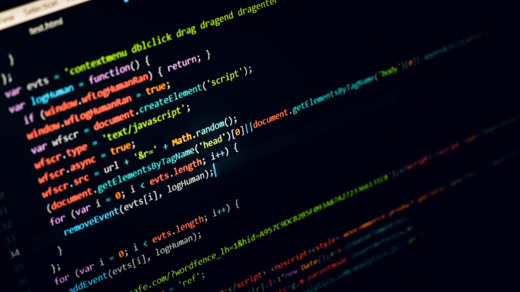 A computer screen showing lines of code source: Unsplash