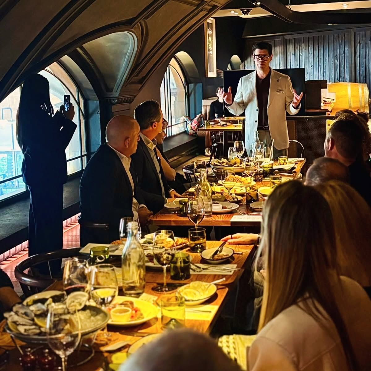 A Connector Series lunch
