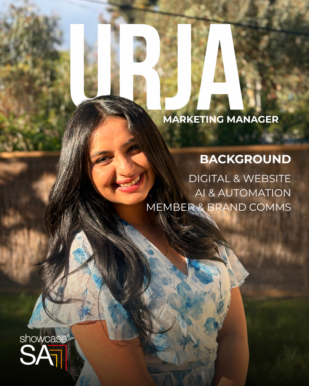 Urja, Marketing Manager at Showcase SA
